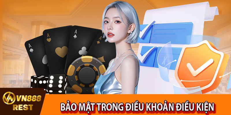 Bảo mật thông tin cá nhân trong điều khoản điều kiện VN888